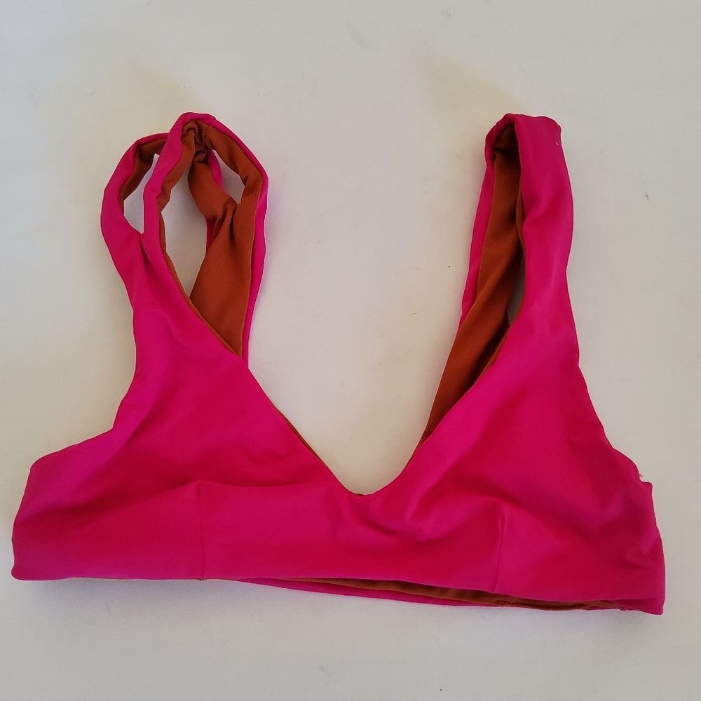L*Space Lizzie Swimsuit Top XS New